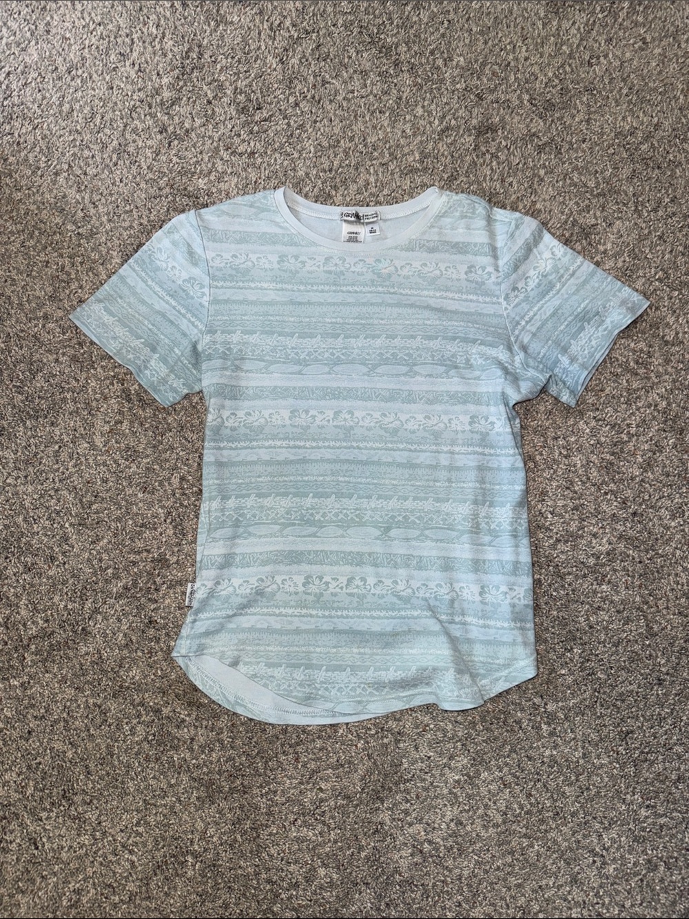 Gramicci Hawaiian print t shirt